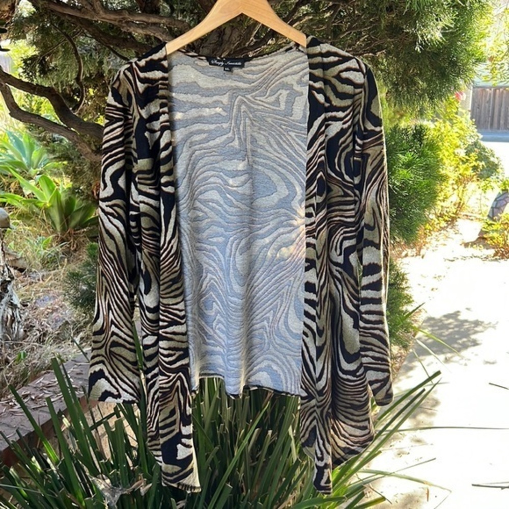 Simply Irresistible open front drape cardigan size XL